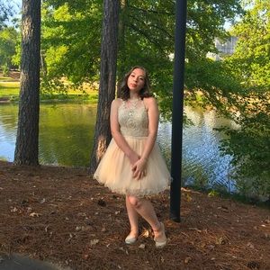 Tulle Dama/Cocktail Dress